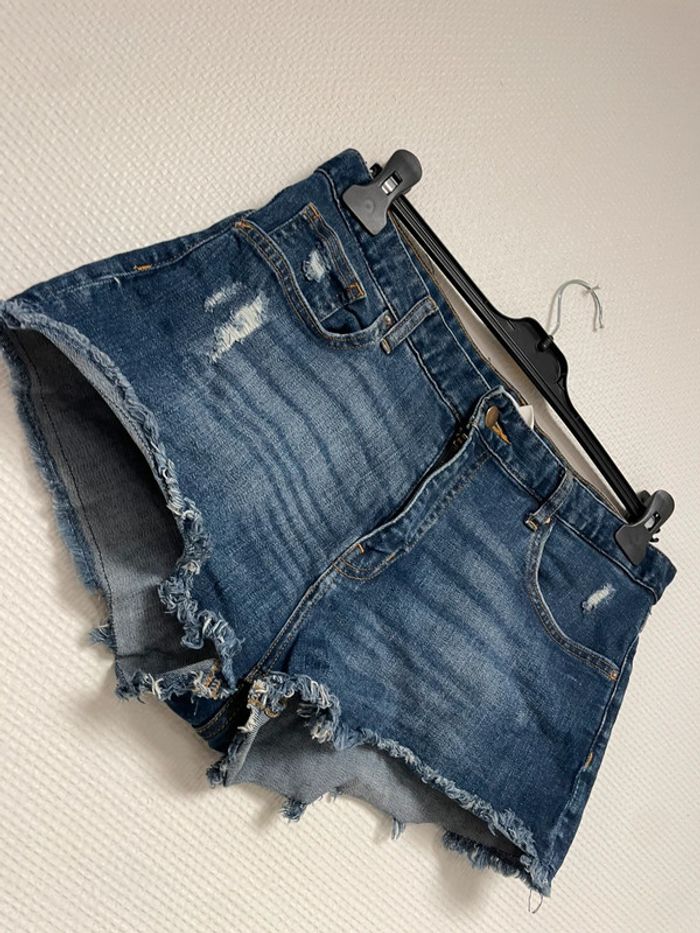 short en jeans taille 40 h&m - photo numéro 4