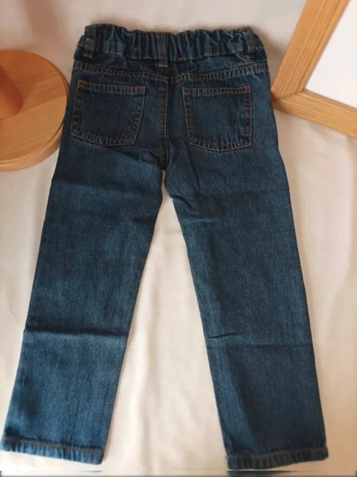 Jean bleu NPO garçon 3 ans - photo numéro 3