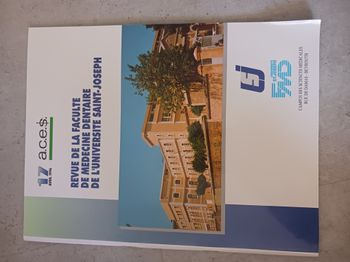 Revue de la faculté de médecine dentaire de l'université Saint Joseph 17 avril 1996