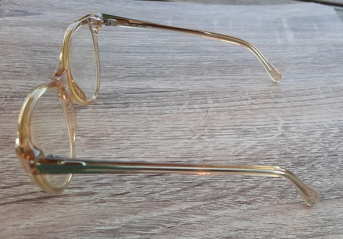 Monture de lunettes vintage en plastique - photo numéro 3