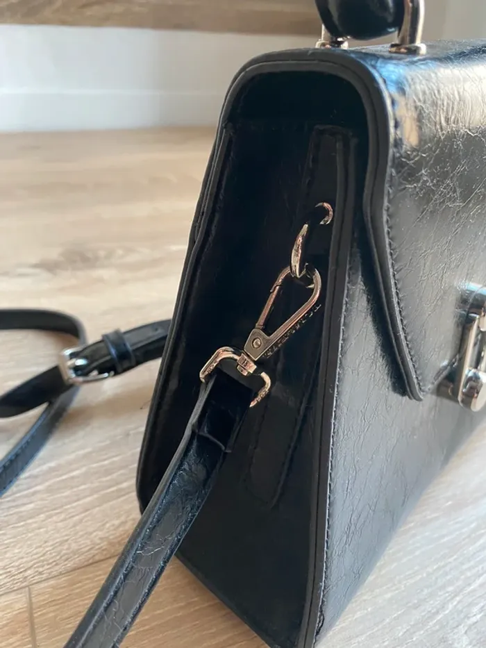 Petit sac à main en similicuir - photo numéro 7