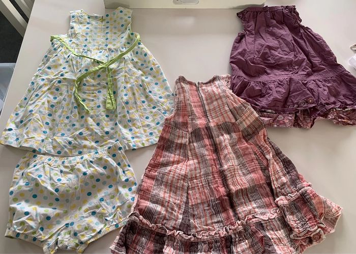 Lot 3 robes sans manches - photo numéro 2
