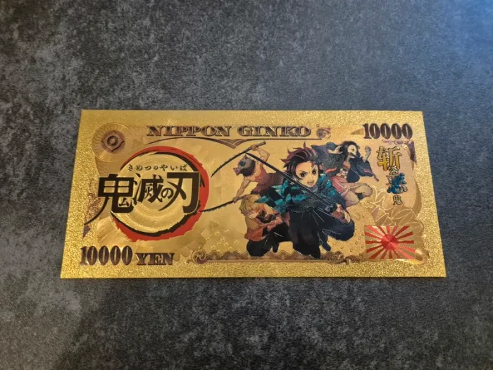 Billet OR à collectionner Démon Slayer - photo numéro 2