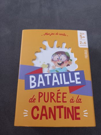 Jeu fleurus bataille de purée à la cantine 