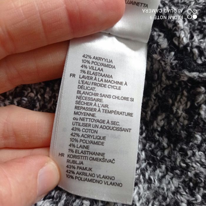 Pull gris chiné t36 - photo numéro 7