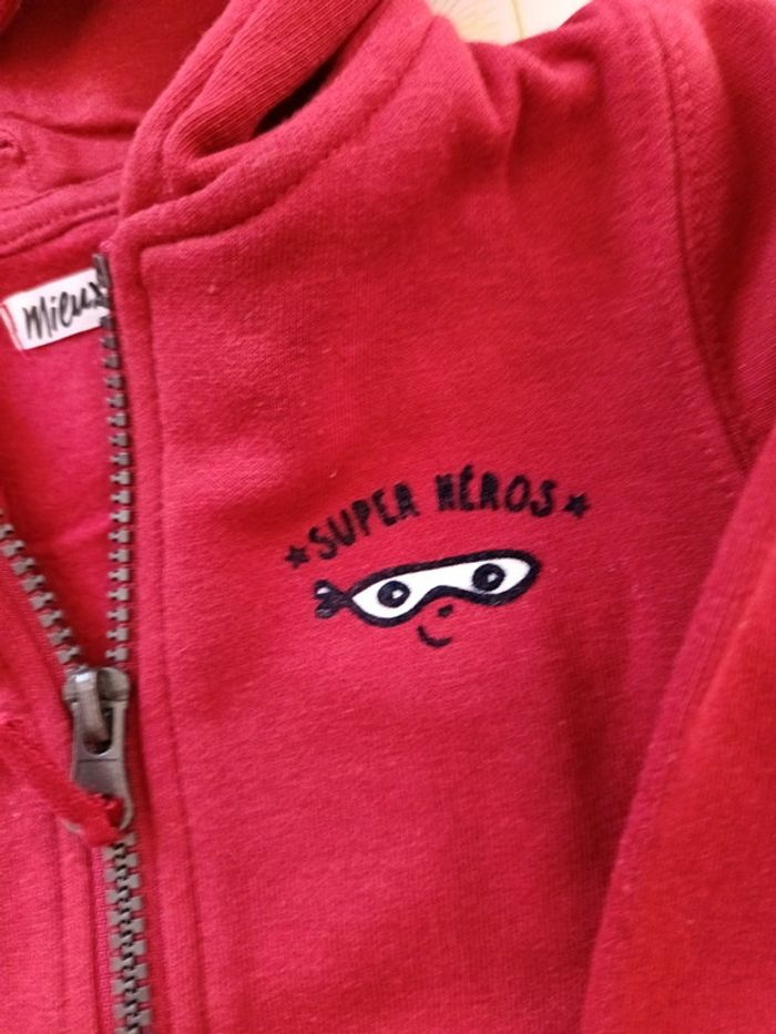 Veste à capuche Gémo 12 mois - photo numéro 2