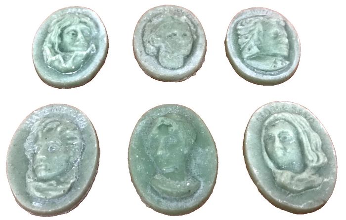 Années 1970 Publicité Collection Total 6 Camées Les amours célèbres - photo numéro 8