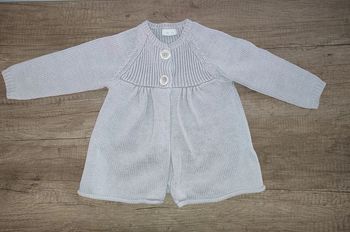 Gilet gris 18 mois Tex Baby #Fille18mois
