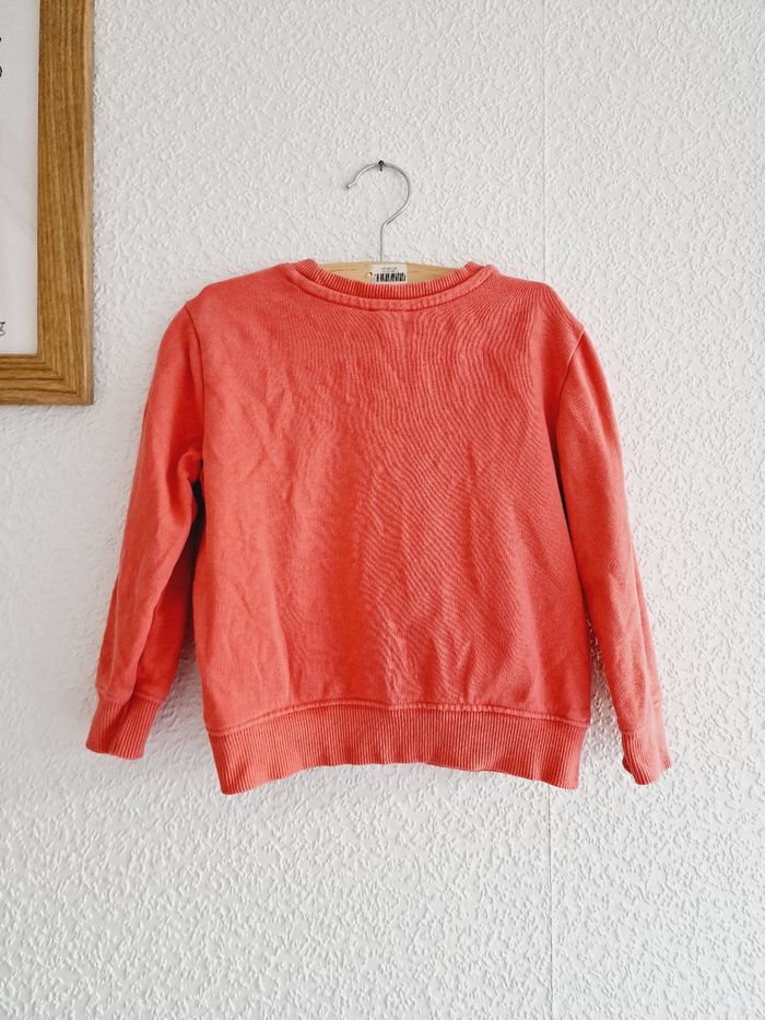 Esprit - Sweat / pull manches longues, col rond - Rose (3 ans) - photo numéro 3