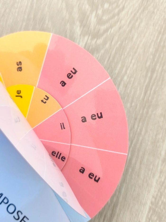 Roue du verbe avoir au passé composé - photo numéro 3