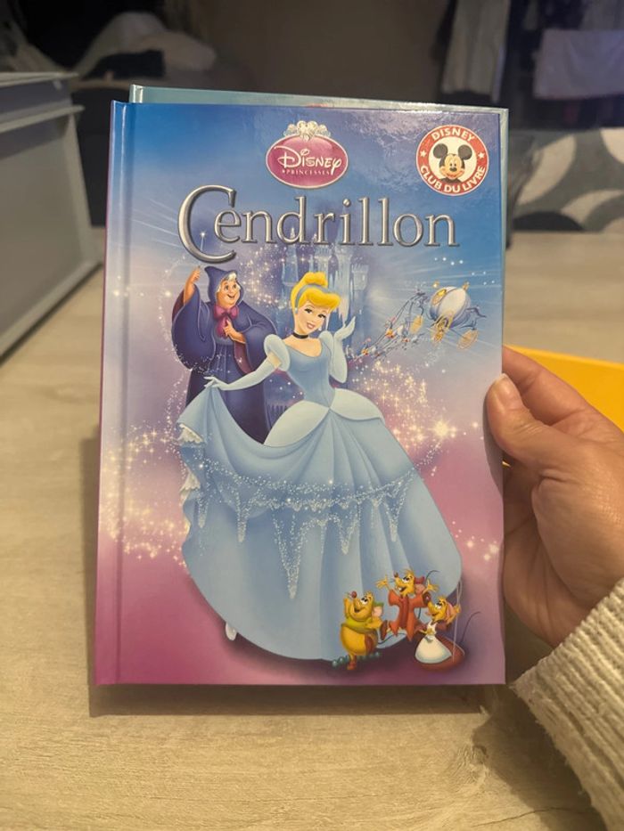 Livre Disney Mickey club du livre cendrillon