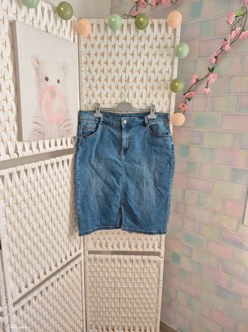 💕Jolie jupe en jean femme T44 inextenso 💕
