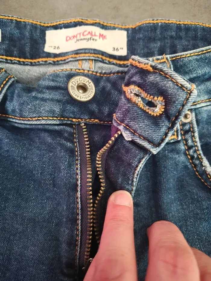 Short jean Femme T36 - photo numéro 4