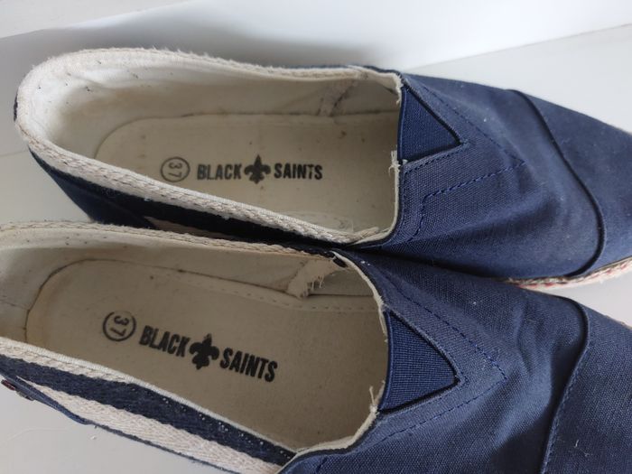 Espadrilles Black Saints bleu marine pointure 37 - photo numéro 3