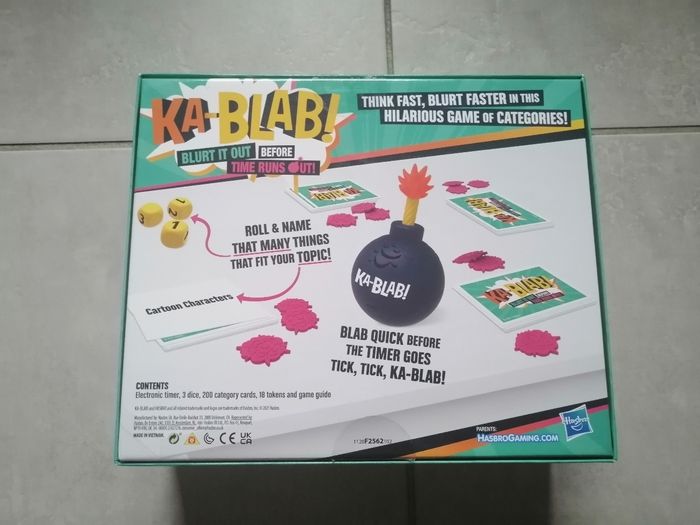 Jeux de société Ka-blab ! En ANGLAIS - photo numéro 2