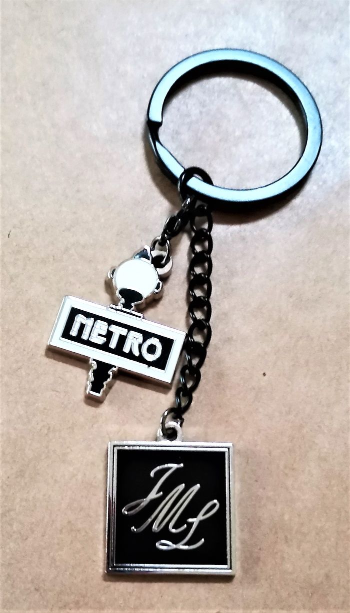 Porte clés bijou de sac "Joe Malone"
