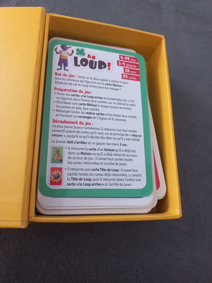 Jeu au loup cartes nathan - photo numéro 4