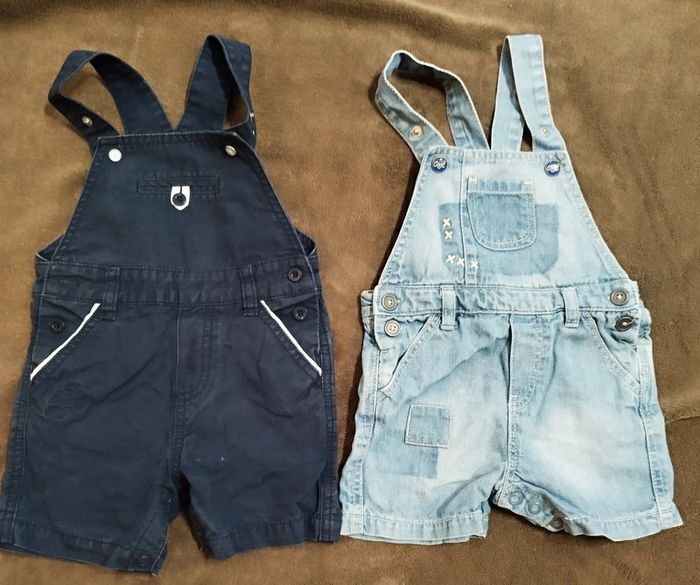 Lot salopettes short