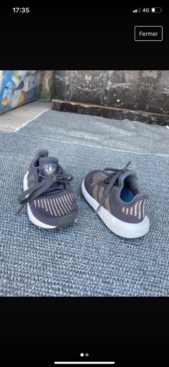 Basket bébé t21 adidas