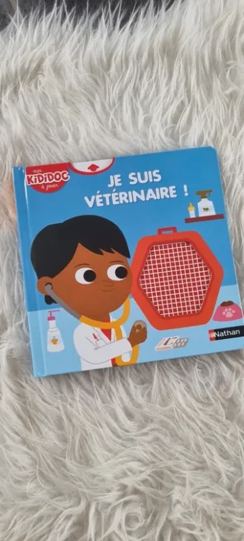 Livre Kididoc Je suis Vétérinaire