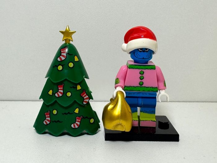 Figurines The Grinch Bleu type lego
