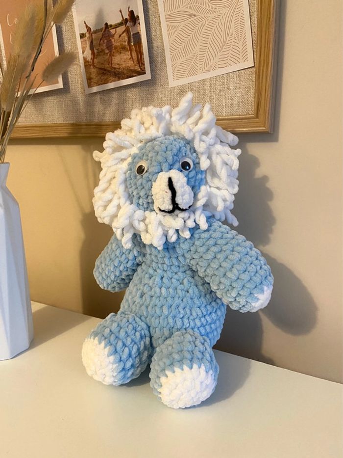 Peluche crochet lion - photo numéro 2