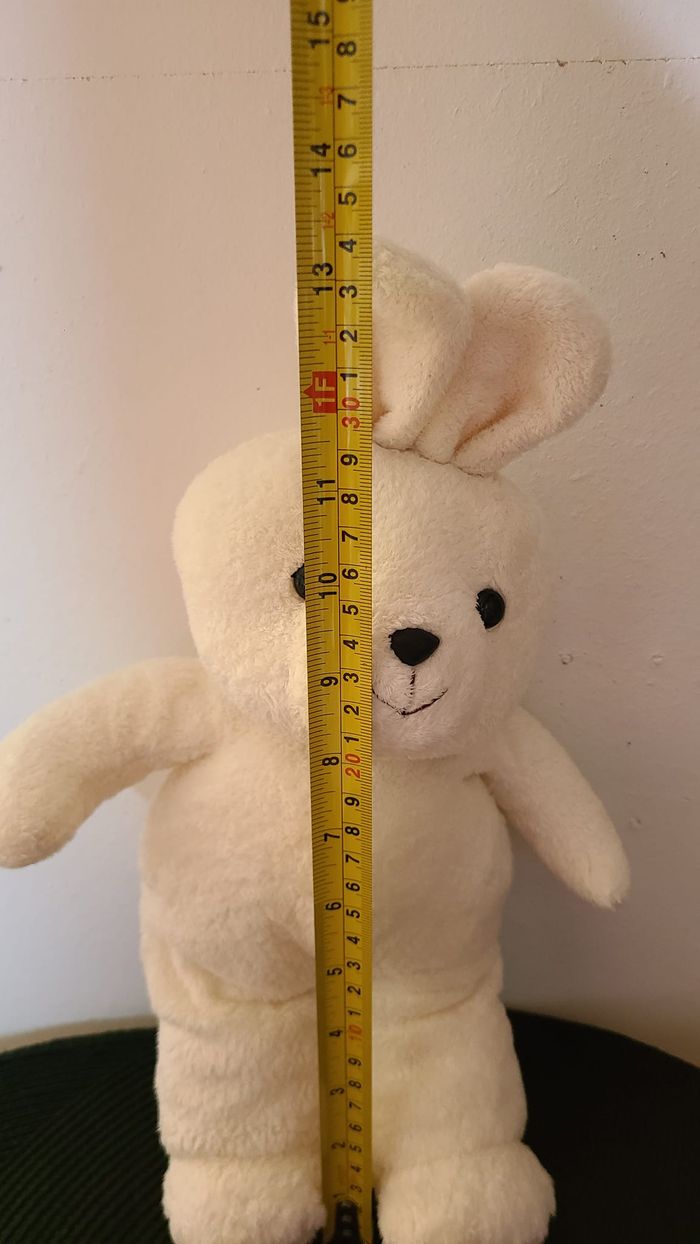 Doudou Lapin blanc Ajena - photo numéro 3