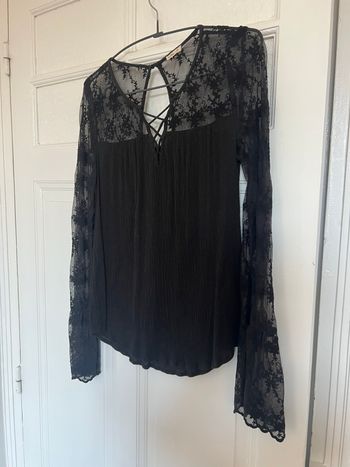 Blouse noire hollister taille XS