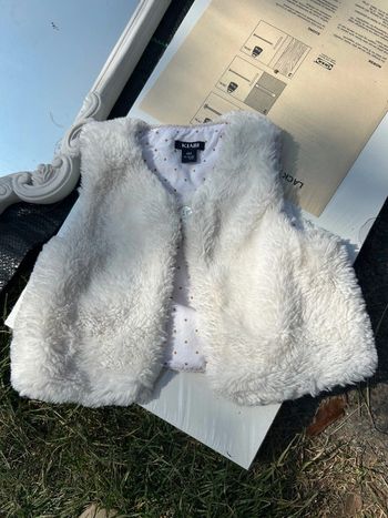 Gilet sans manche fille