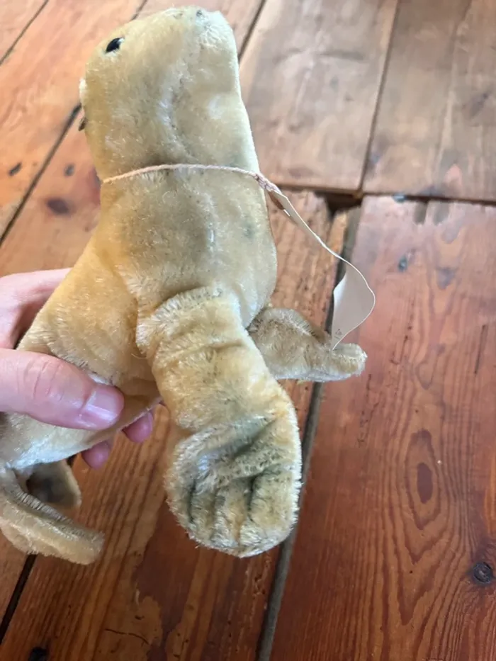 Peluche ancienne Steiff Otarie Phoque Seehund Robby 14cm rigide océan - photo numéro 7
