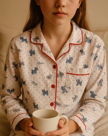 Haut de pyjama vintage Chipie – Années 90 – Taille 14 ans