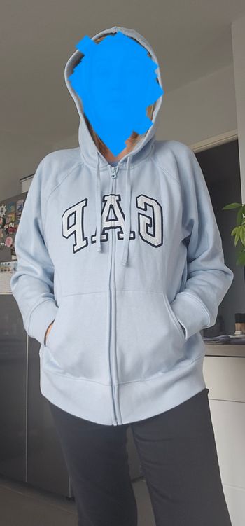 Gilet bleu ciel Gap taille L