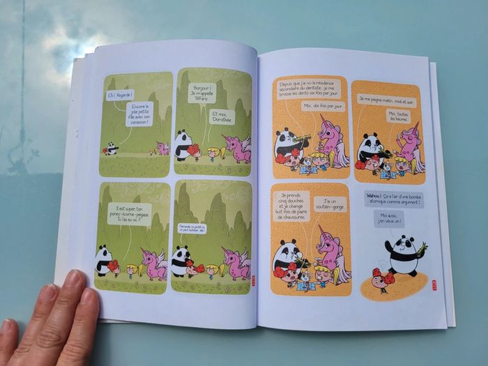 Livre BD enfant Jardins sucrés 🐼 Editions Delcourt - photo numéro 6
