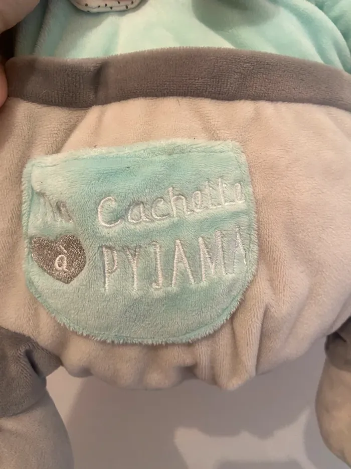 Peluche pyjama Baby Nat - photo numéro 2