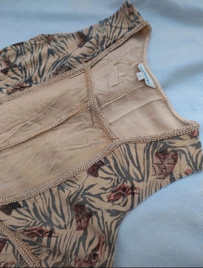 Robe longue beige - photo numéro 8