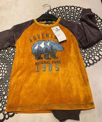 Pyjama velour garçon 5 ans in extenso