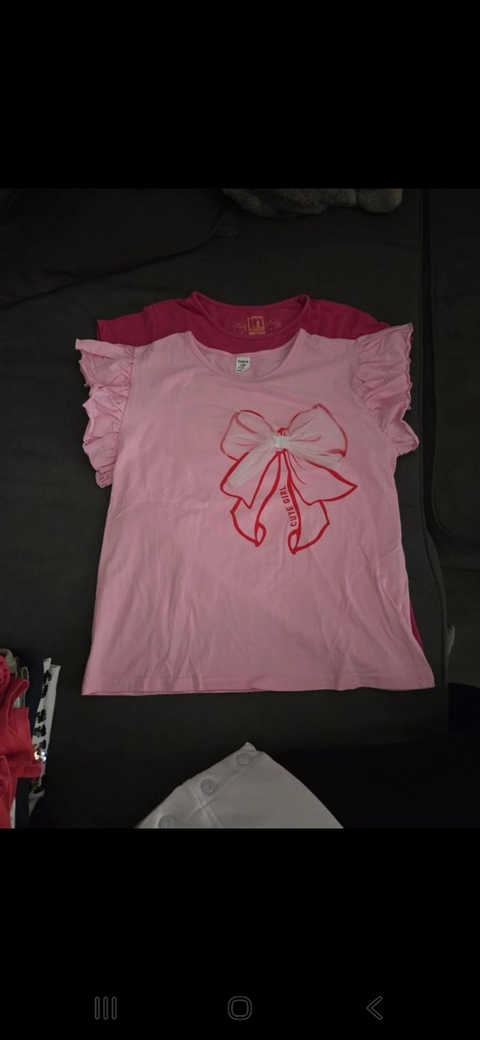 Lot 5 tee-shirts 12 ans - photo numéro 8