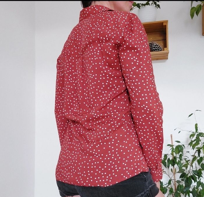 Chemise à pois terra cotta - photo numéro 5
