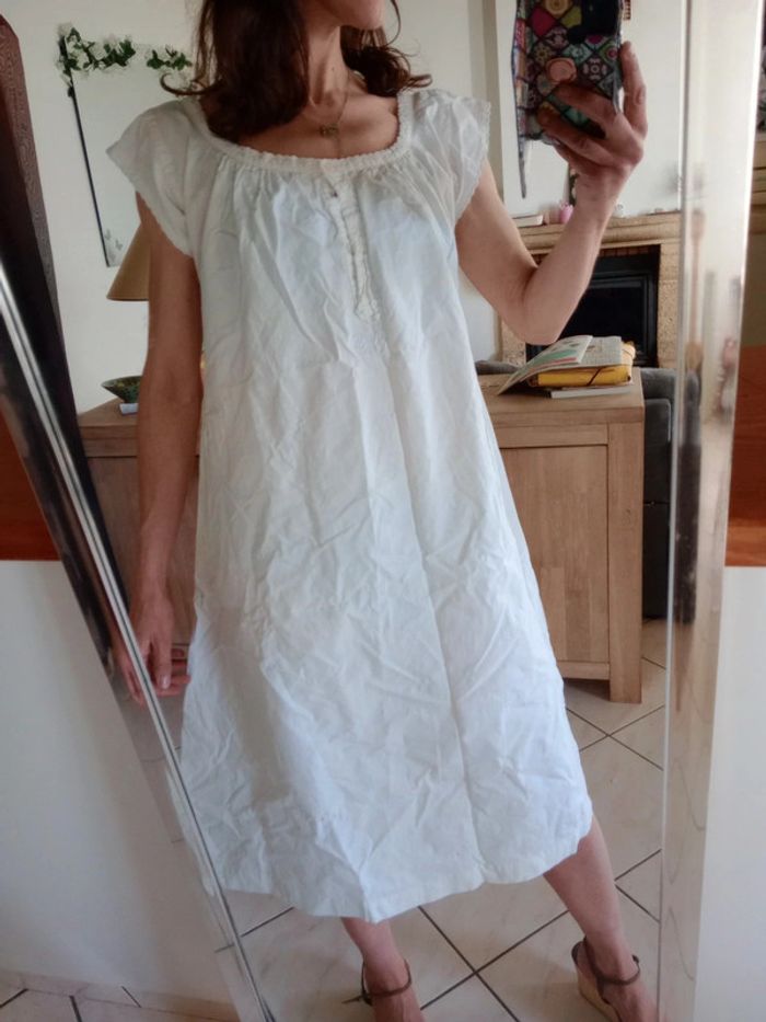 Robe 44 blanc cassé c8 - photo numéro 3
