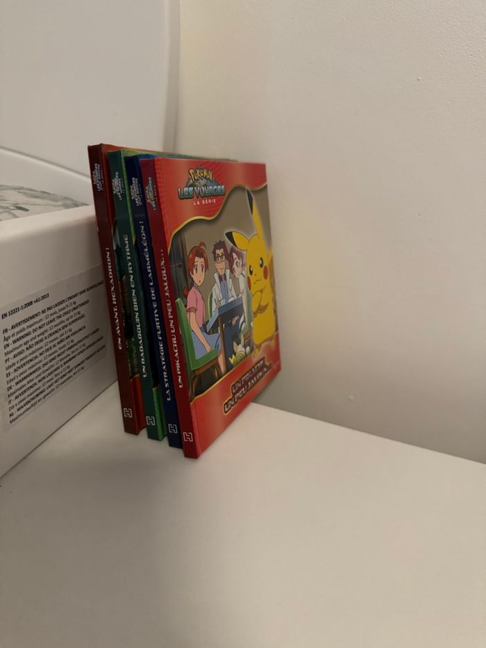 📚 Lot de 4 petits livres Pokémon – Ma première bibliothèque Pokémon - photo numéro 3