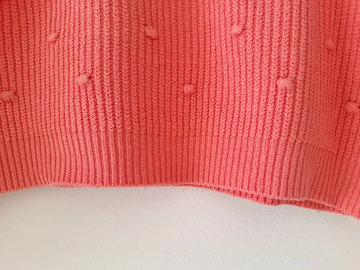 Pull déco "petits pompons " Mango - photo numéro 3
