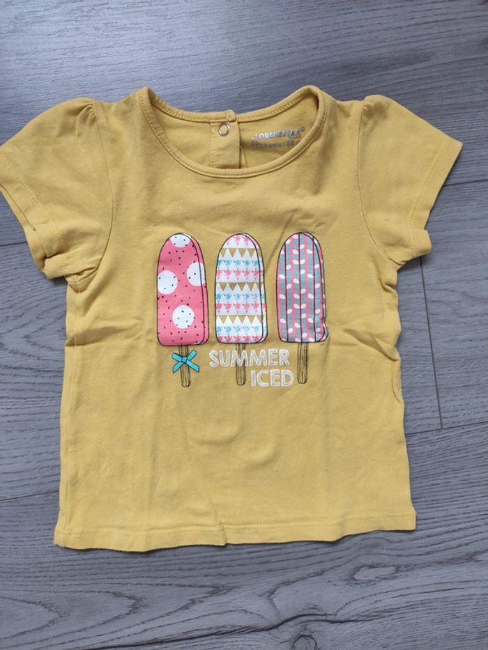 Tee shirt bébé fille