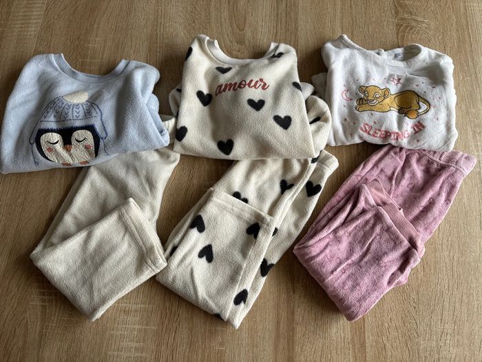 Lot de 3 pyjamas