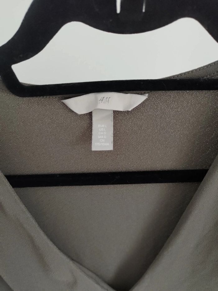 H&M débardeur taupe L - photo numéro 3