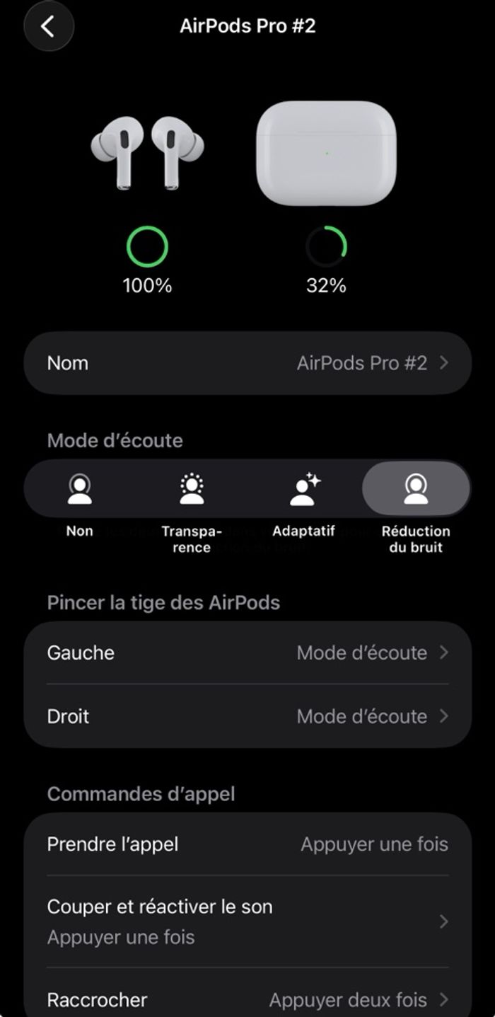 Écouteurs sans fil Pro 2 Bluetooth – Réduction de bruit – Compatible iOS / Android - photo numéro 8