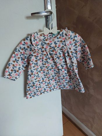 Blouse manche longue 6mois