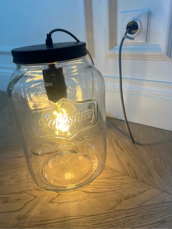Lampe jarre à poser
