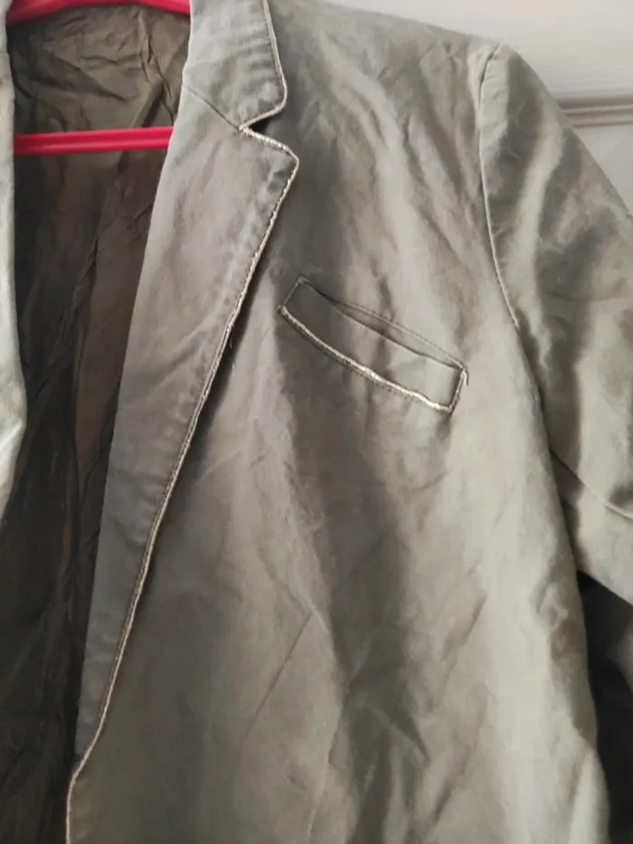 Veste vintage kaki - photo numéro 4