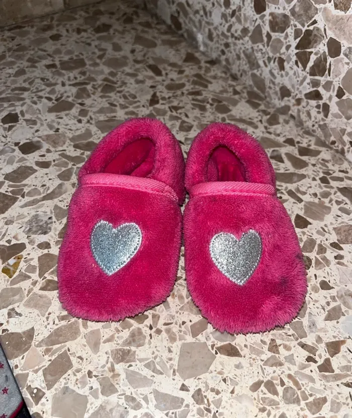 Chaussons rose 18/24 mois