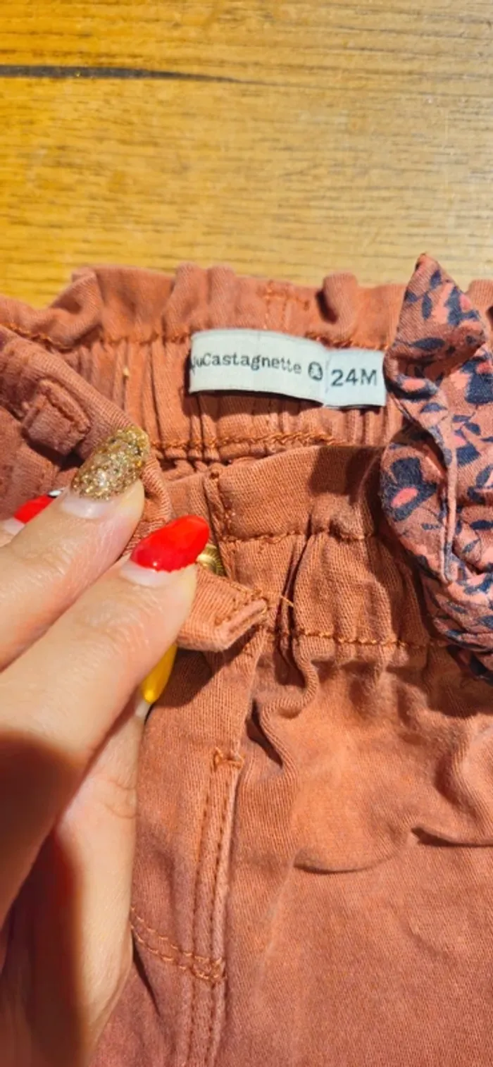 Pantalon lulu castagnette 24 mois - photo numéro 3